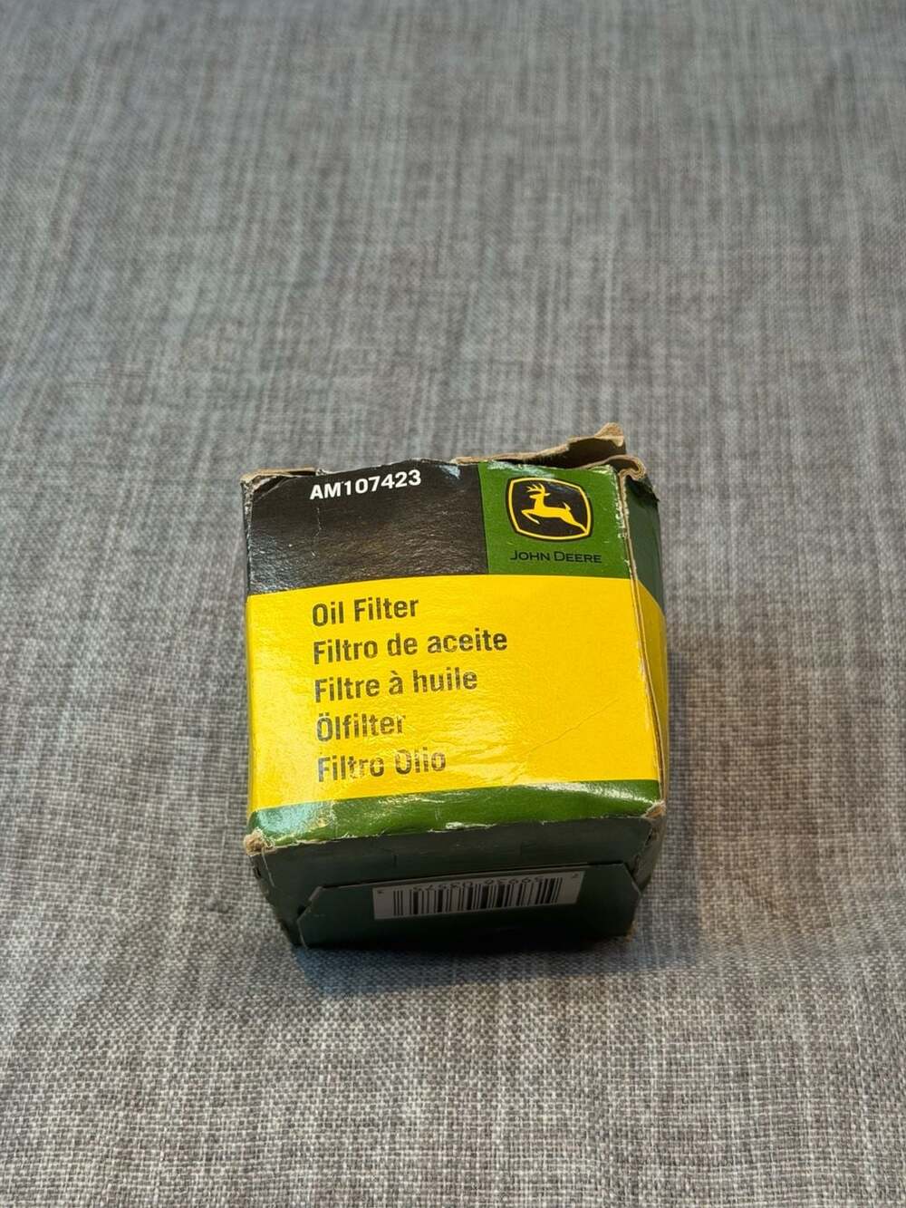 John Deere Intek Oil Filter for John Deere Engine